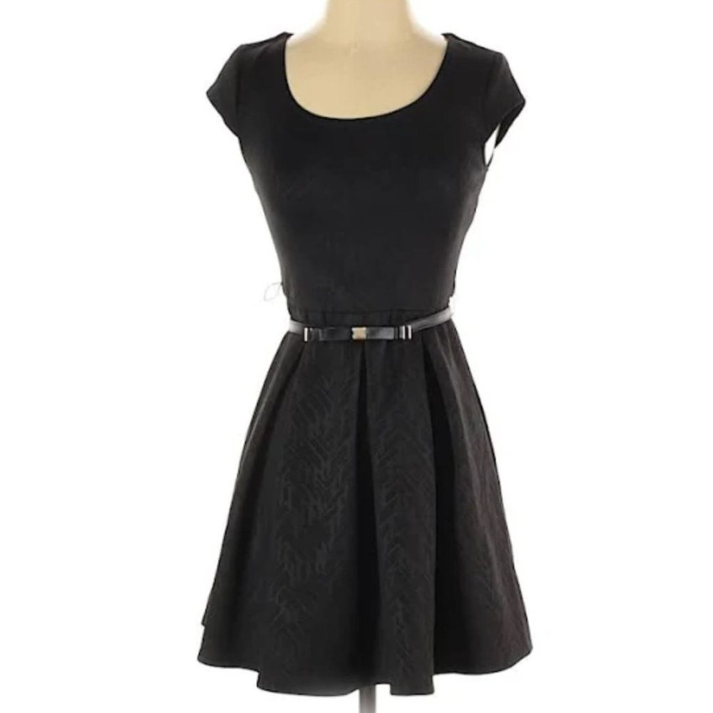 **3/$20** - NWT IZ Byer Belted Cut Out Dress